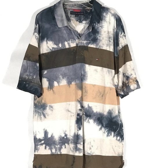 Tommy Hilfiger Other - Tommy Hilfiger CUSTOM Short Sleeve Polo Shirt XL